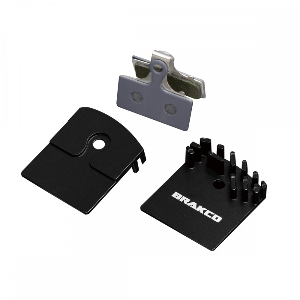 Plaquettes de frein BRAKCO - Ventilées Sintered SHIMANO 2P XTR/XT/DEORE/ULTEGRA