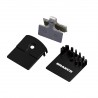 Plaquettes de frein BRAKCO - Ventilées Sintered SHIMANO 2P XTR/XT/DEORE/ULTEGRA