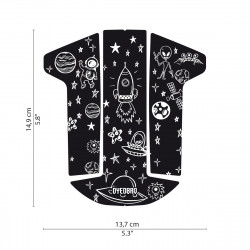 Sticker Garde-boue VTT DYEDBRO - Space Trip