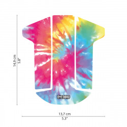 Sticker Garde-boue VTT DYEDBRO - Tye Die