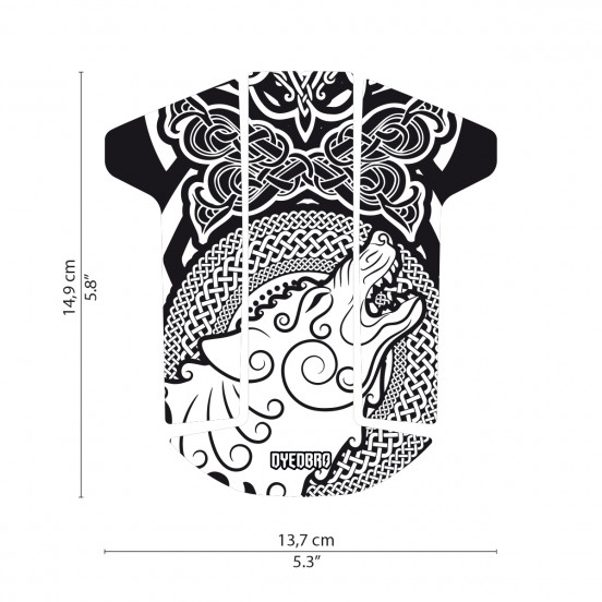 Sticker Garde-boue VTT DYEDBRO - Viking