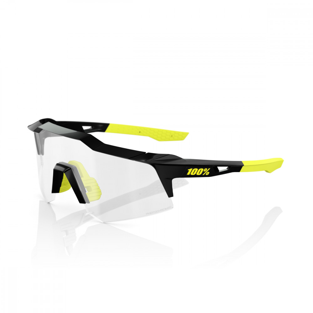 Solaire 100% - Speedcraft XS - Gloss Black / Photochromic Lens