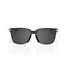 Solaire 100% - Legere Square - Ultra carbone Soft Tact Stone Grey / Black mirror