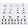 Kit de plaques pour pédale HT Auto type SX